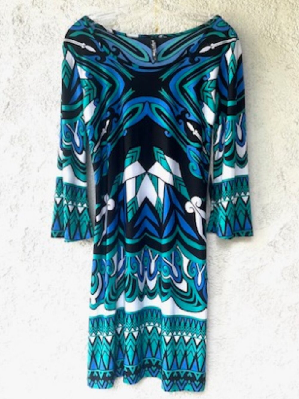Bold Mod Dress in Cool Colors – NWT - Picture 1 of 5